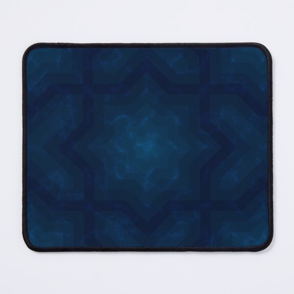 Item preview, Dark Shades of Prussian Blue Marble Star designed and sold by PatternSalad.
