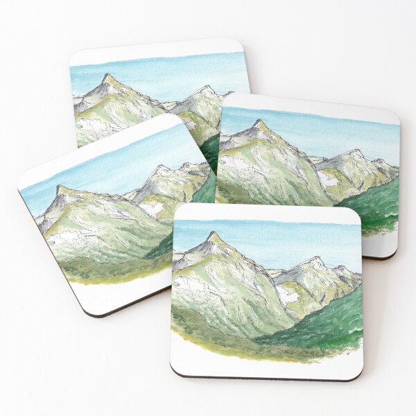 Item preview, Mackinnon Pass - Milford Track designed and sold by Tom Napper Design.