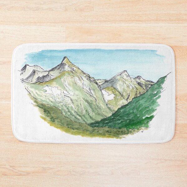 Item preview, Mackinnon Pass - Milford Track designed and sold by Tom Napper Design.