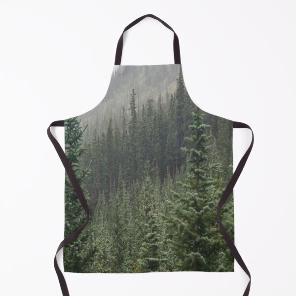 Item preview, Tall coniferous trees in a forest designed and sold by NewPrint.