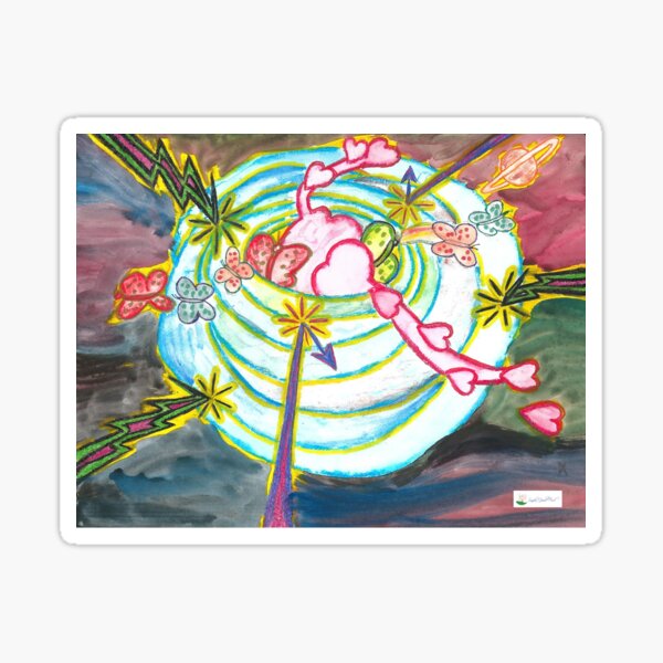 Path to Joy 3 - Words Sticker
