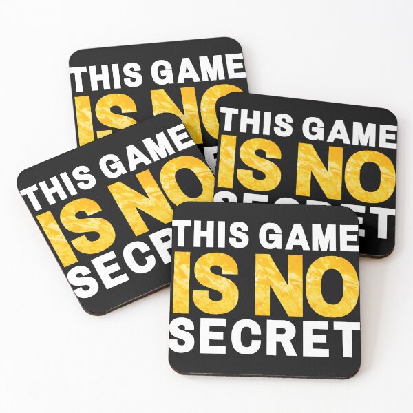 Item preview, This Game Is No Secret  designed and sold by KryptonianBoy.