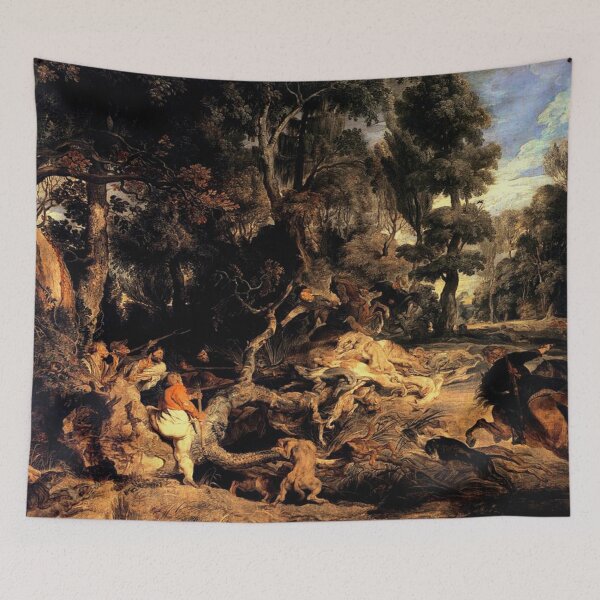 Item preview, Peter Paul Rubens's The Wild Boar Hunt designed and sold by mosfunky.