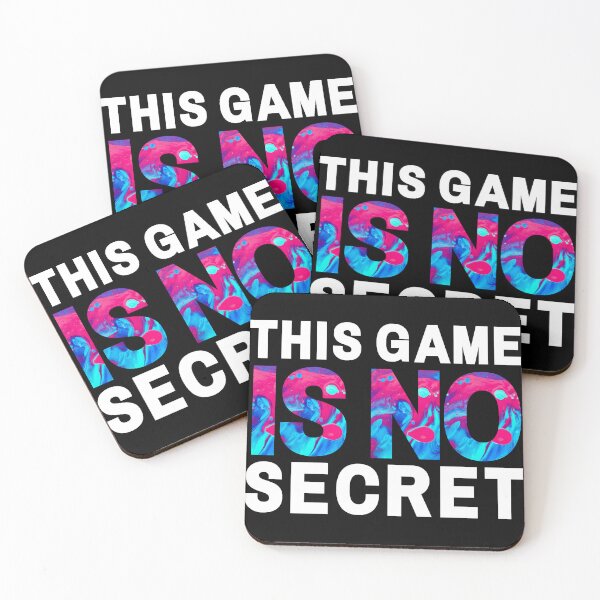 Item preview, This Game Is No Secret  designed and sold by KryptonianBoy.