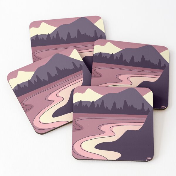 Item preview, Purple Beach Scenery  designed and sold by Krystal  Thomas.