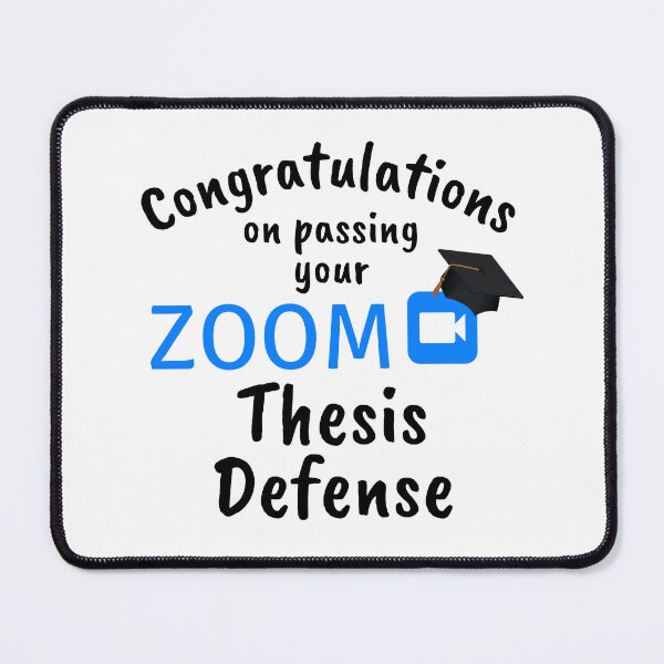 Item preview, Congratulations On Passing Your Thesis Defense - Virtual designed and sold by jadedscientist.