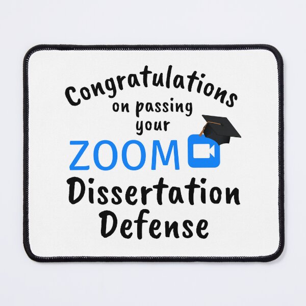 Item preview, Congratulations On Passing Your Dissertation Defense - Virtual designed and sold by jadedscientist.