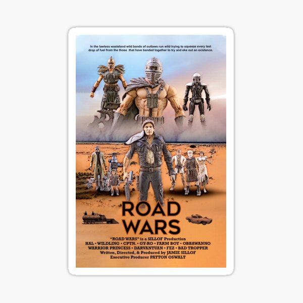 Road Wars Sticker