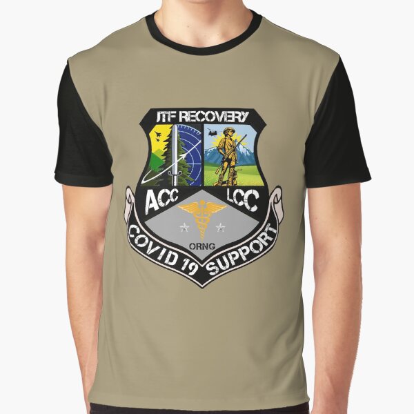 Item preview, Oregon Army National Guard ORNG JTF Recovery Shiels designed and sold by HoffmanGraphics.