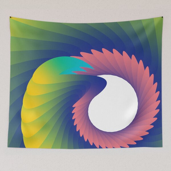Item preview, Green Neon Gradient Abstract Swirl designed and sold by Ariel Guevara.