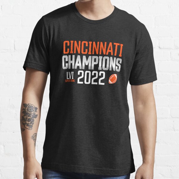 Cincinnati Bengals Super Bowl Championship Essential T-Shirt for Sale by  Go-Fun