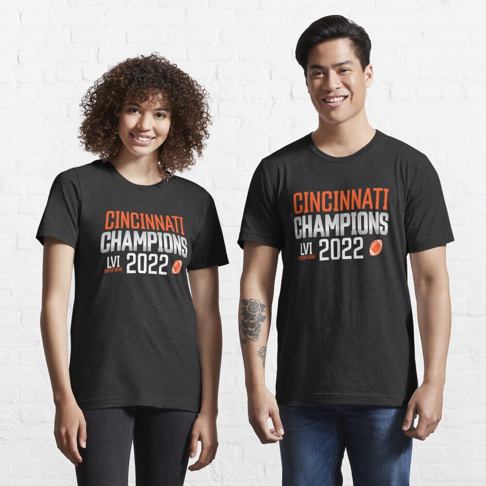 Cincinnati Bengals Shirt T-Shirt Super Bowl Champions Small-4X Fan Apparel