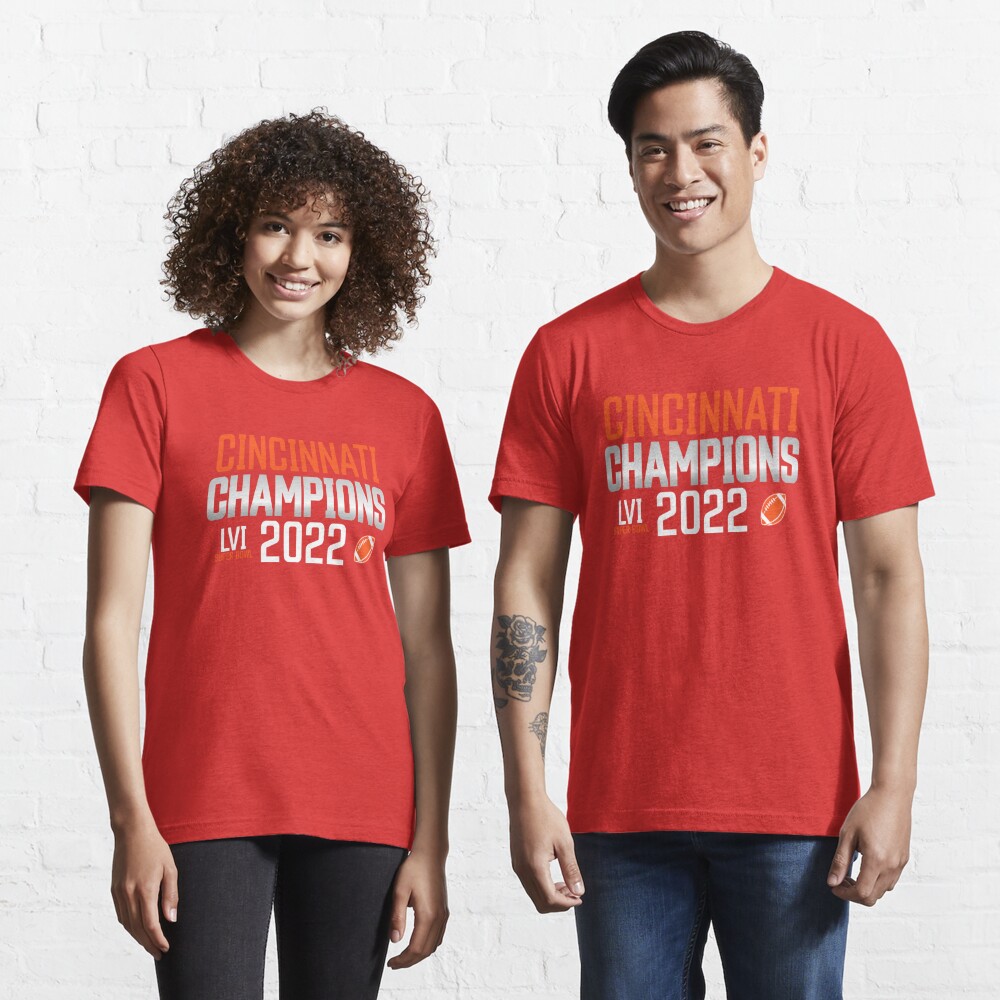 Cincinnati Bengals Super Bowl Championship Essential T-Shirt for Sale by  Go-Fun