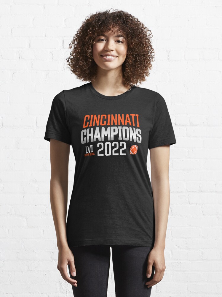 Cincinnati Bengals Shirt T-Shirt Super Bowl Champions Small-4X Fan Apparel