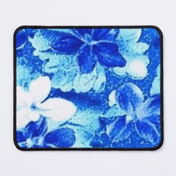 Item preview, Vintage Floral Violets White and Blue designed and sold by SaraValor.