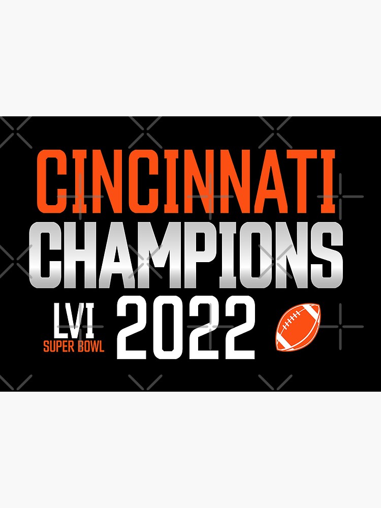 Cincinnati Bengals 2022 Super Bowl Champion Full Printing Baseball