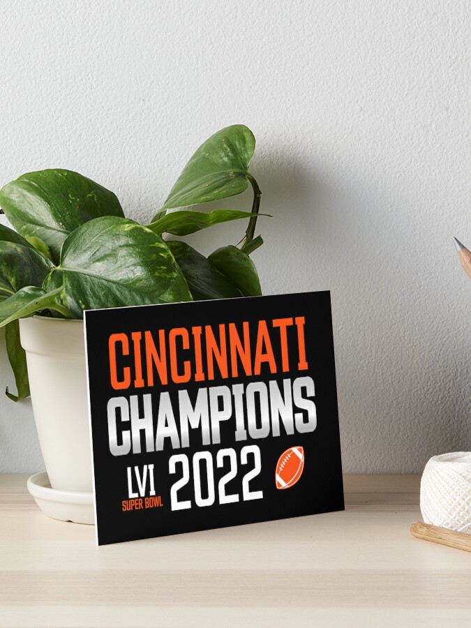 Cincinnati Bengals Skyline | Art Board Print