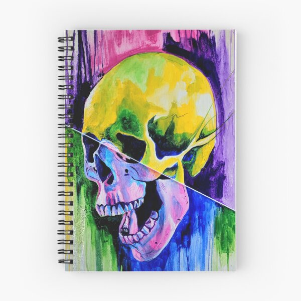 Item preview, Skull, Rainbow, Rainbow skull, happy, sugar skull, cool skull. pretty skull designed and sold by SavageLegion.