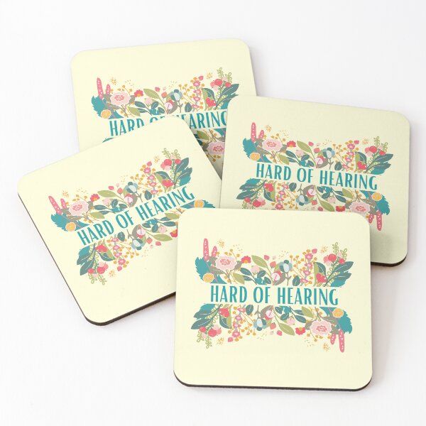 Item preview, Hard of Hearing Awareness and Alert Design designed and sold by Hopscotch Shop Designs.