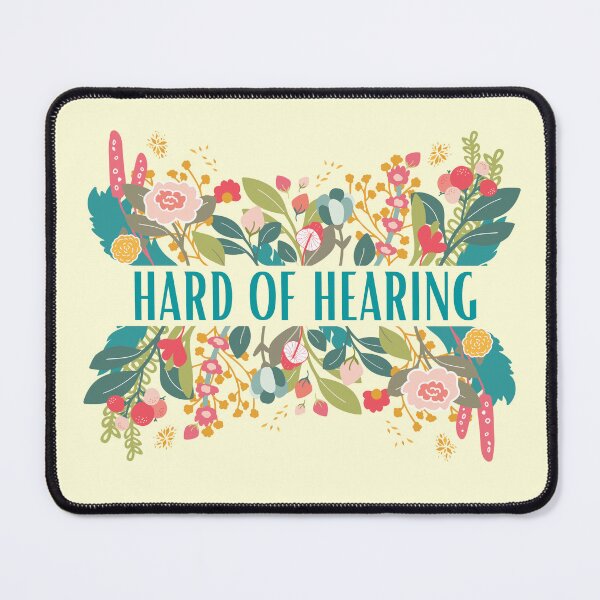 Item preview, Hard of Hearing Awareness and Alert Design designed and sold by Hopscotch Shop Designs.