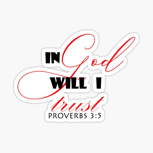 Item preview, Trust God designed and sold by KutiekBoutique.