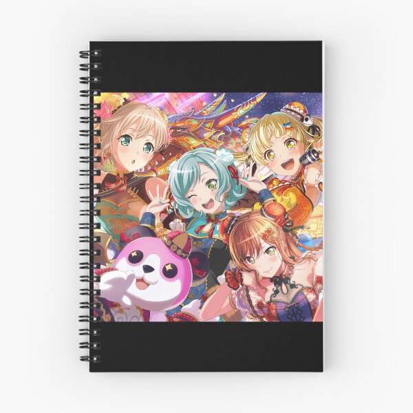 Item preview, BanG Dream Bandori Kokoro Lisa Moca Hina Misaki Ride On Dragon Edit designed and sold by Galileo Majors.