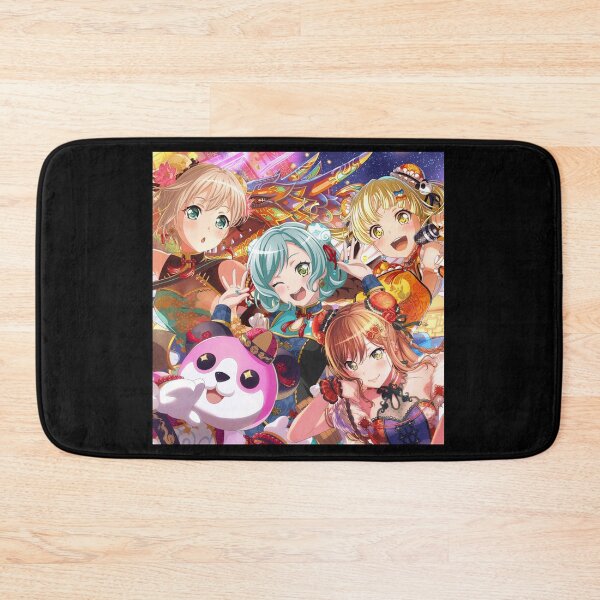 Item preview, BanG Dream Bandori Kokoro Lisa Moca Hina Misaki Ride On Dragon Edit designed and sold by Galileo Majors.
