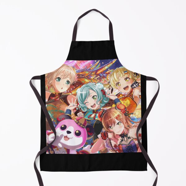Item preview, BanG Dream Bandori Kokoro Lisa Moca Hina Misaki Ride On Dragon Edit designed and sold by Galileo Majors.