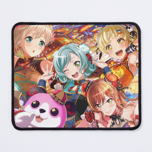 Item preview, BanG Dream Bandori Kokoro Lisa Moca Hina Misaki Ride On Dragon Edit designed and sold by Galileo Majors.