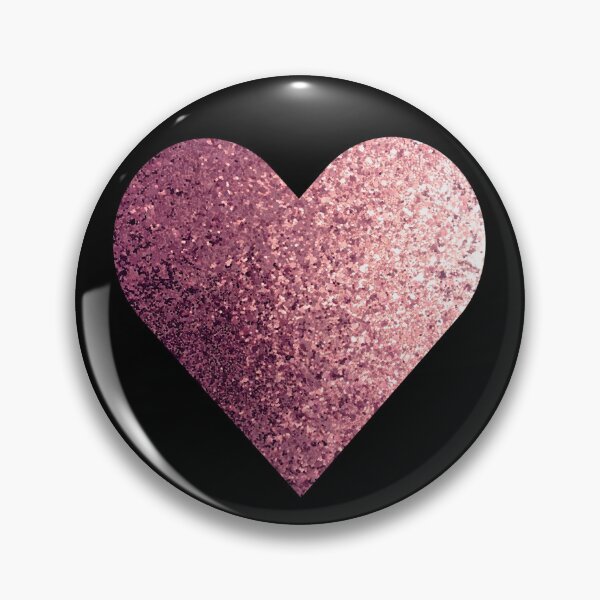 Item preview, Rose Gold Pink Heart designed and sold by thesnowwhyte.
