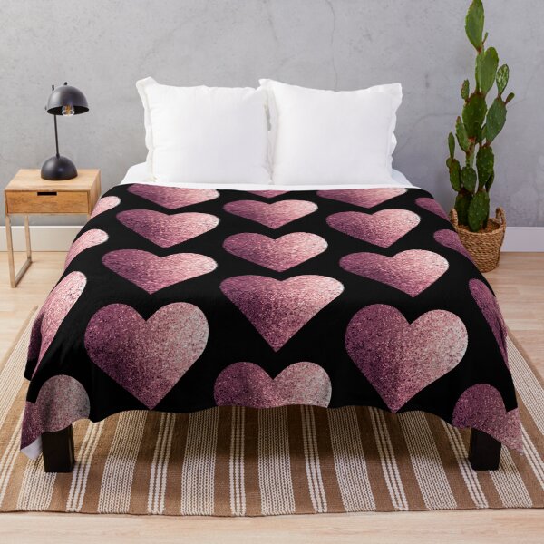Item preview, Rose Gold Pink Heart designed and sold by thesnowwhyte.