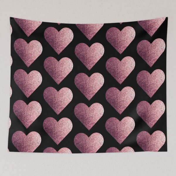 Item preview, Rose Gold Pink Heart designed and sold by thesnowwhyte.