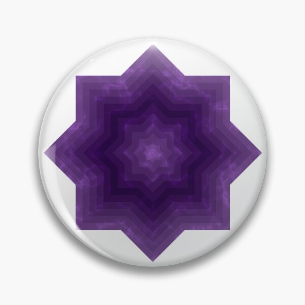 Item preview, Dark Shades of Cobalt Violet Marble Star designed and sold by PatternSalad.