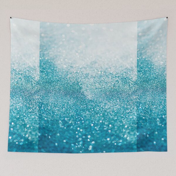 Item preview, Turquoise Blue Stardust designed and sold by newburyboutique.