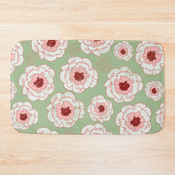 Item preview,  Raspberry & Pistachio Peonies designed and sold by DesignsByJaycee.