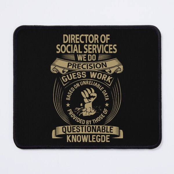 Item preview, Director Of Social Services T Shirt - We Do Precision Job Gift Item Tee designed and sold by smueller39.