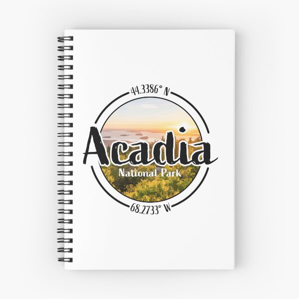 Item preview, Acadia Design with Latitude and Longitude designed and sold by Redneck Designs.