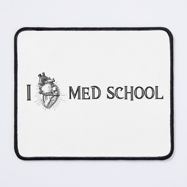 Item preview, I Love Med School Design for Pre-Med and Medical School Students designed and sold by Hopscotch Shop Designs.