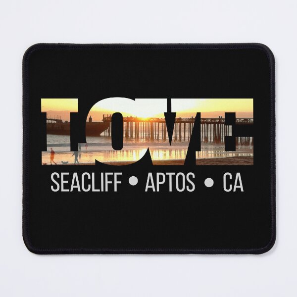 Item preview, Seacliff State Beach Aptos California Design designed and sold by Hopscotch Shop Designs.