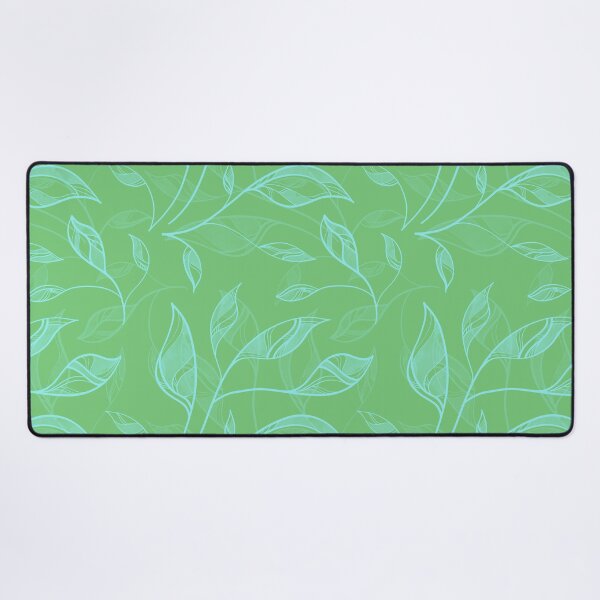 Item preview, Feuilles abstraites vertes designed and sold by ColoursOfFrance.