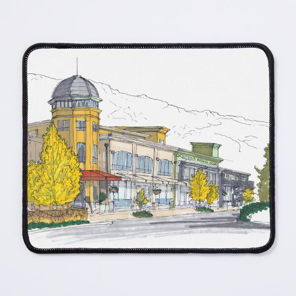 Item preview, Remarkables Park - Queenstown Watercolour designed and sold by Tom Napper Design.