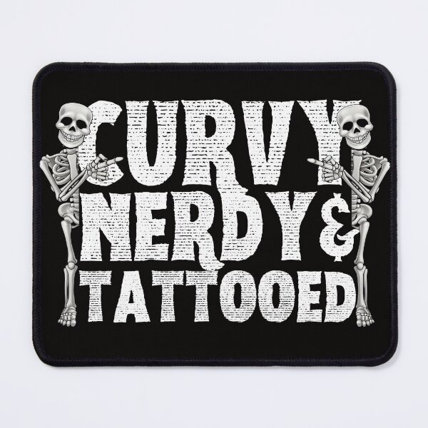 Item preview, Curvy nerdy & tattooed designed and sold by outlaw70.