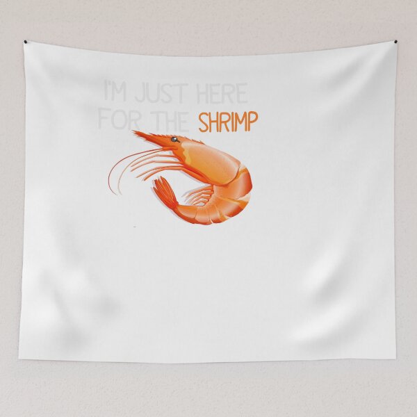 Item preview, Mens I'm Just Here For The Shrimp Fishing designed and sold by designreb.
