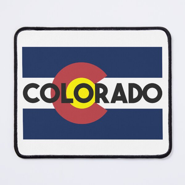 Item preview, Colorado Flag Mile High State Pride Design designed and sold by Hopscotch Shop Designs.