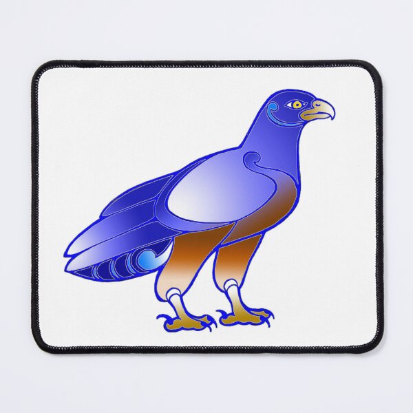 Item preview, Pict Pictish Celtic Scottish Primitive Bird Blue designed and sold by Safitea.
