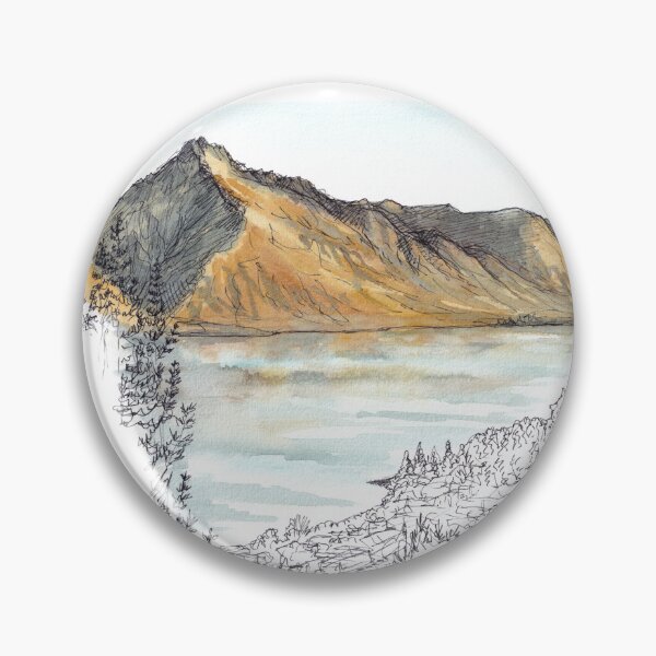 Item preview, Walter Peak sunset Watercolour designed and sold by Tom Napper Design.