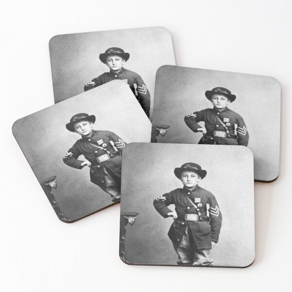 Item preview, Sergeant Johnny Clem Portrait - Civil War 1863 designed and sold by warishellstore.