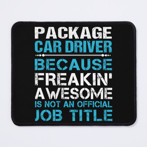 Item preview, Package Car Driver T Shirt - Freaking Awesome Job Gift Item Tee designed and sold by oetate4774.