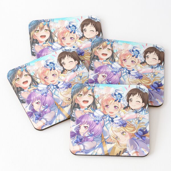 Item preview, BanG Dream Bandori Kokoro Tae Chisato Ako Tsugumi Whitest Day Edit designed and sold by Galileo Majors.