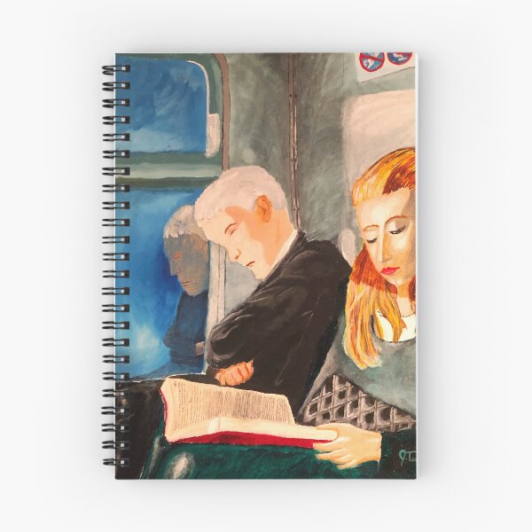 Item preview, Commuters on the N Judah, San Francisco designed and sold by JTony.
